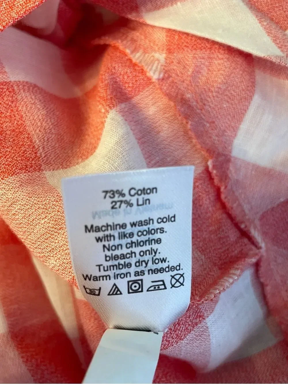 J. Crew Gingham Tie Bow Tank Top Sleeveless 6